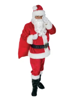 Rubie's Santa Suit 12 Piece Costume Set For Adults