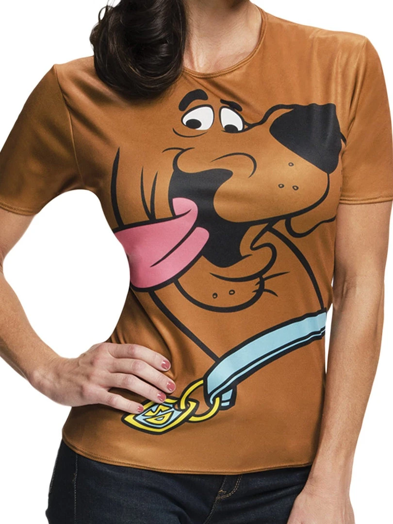 Rubie's Scooby Doo Costume Top For Adults - Warner Bros Scooby Doo 5 Rubie's Scooby Doo Costume Top For Adults - Warner Bros Scooby Doo