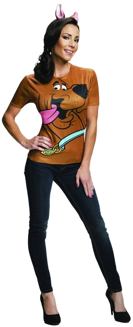 Rubie's Scooby Doo Costume Top For Adults - Warner Bros Scooby Doo 3 Rubie's Scooby Doo Costume Top For Adults - Warner Bros Scooby Doo