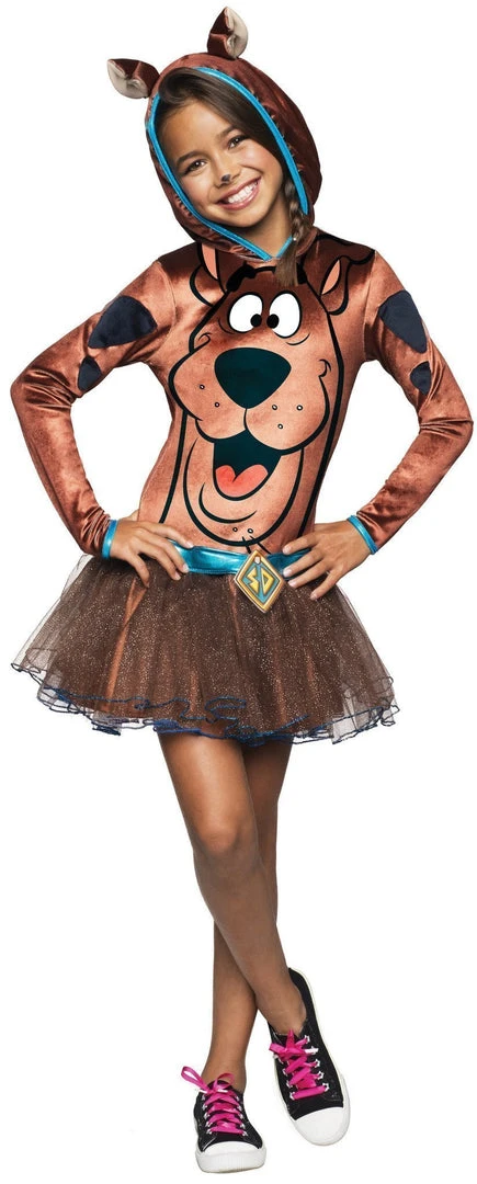 Rubie's Scooby Doo Hooded Tutu Costume For Kids - Warner Bros Scooby Doo 3 Rubie's Scooby Doo Hooded Tutu Costume For Kids - Warner Bros Scooby Doo