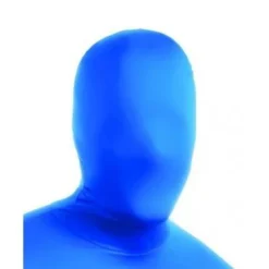 Rubie's Second Skin Blue Mask For Adults