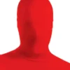 Rubie's Second Skin Red Mask For Adults