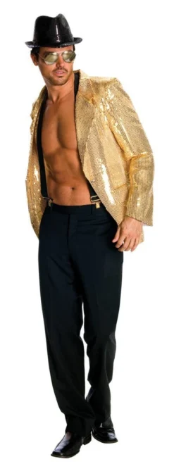 Rubie's Sequin Gold Jacket For Adults