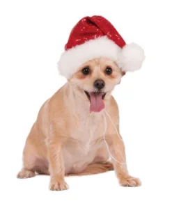 Rubie's Sequin Santa Pet Hat
