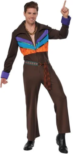 Rubie's Seventies Guy Hippie Costume For Adults
