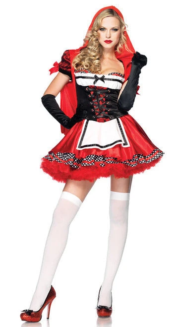 Leg Avenue Sexy Divine Miss Red Riding Costume For Adults 3 Leg Avenue Sexy Divine Miss Red Riding Costume For Adults