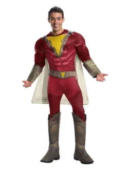 Rubie's Shazam Deluxe Costume For Adults - Warner Bros Shazam!