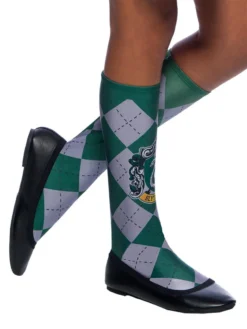 Rubie's Slytherin Costume Socks For Teens & Adults - Warner Bros Harry Potter