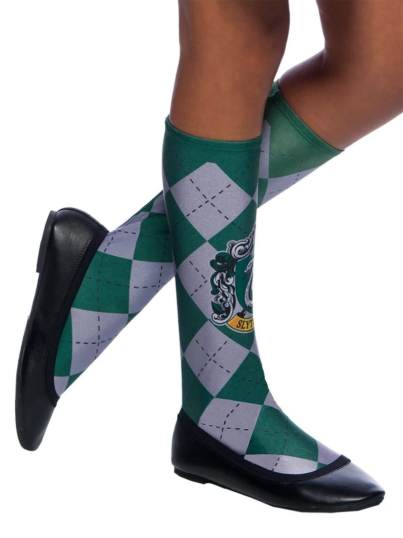 Rubie's Slytherin Costume Socks For Teens & Adults - Warner Bros Harry Potter 4 Rubie's Slytherin Costume Socks For Teens & Adults - Warner Bros Harry Potter