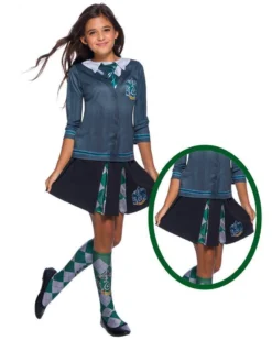 Rubie's Slytherin Skirt For Kids - Warner Bros Harry Potter