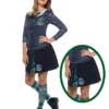 Rubie's Slytherin Skirt For Adults - Warner Bros Harry Potter