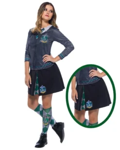 Rubie's Slytherin Skirt For Adults - Warner Bros Harry Potter