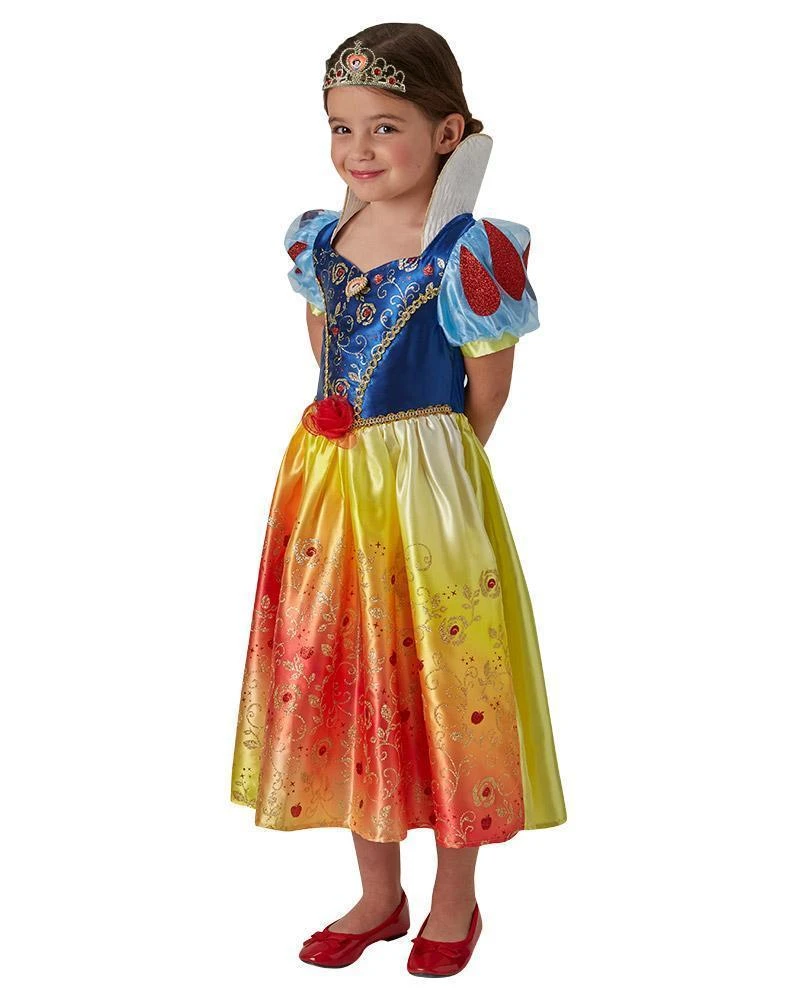 Rubie's Snow White Rainbow Deluxe Costume For Kids - Disney Snow White 5 Rubie's Snow White Rainbow Deluxe Costume For Kids - Disney Snow White