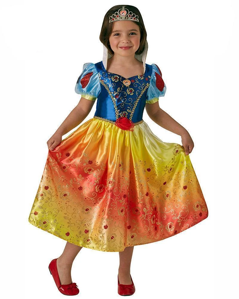 Rubie's Snow White Rainbow Deluxe Costume For Kids - Disney Snow White 3 Rubie's Snow White Rainbow Deluxe Costume For Kids - Disney Snow White