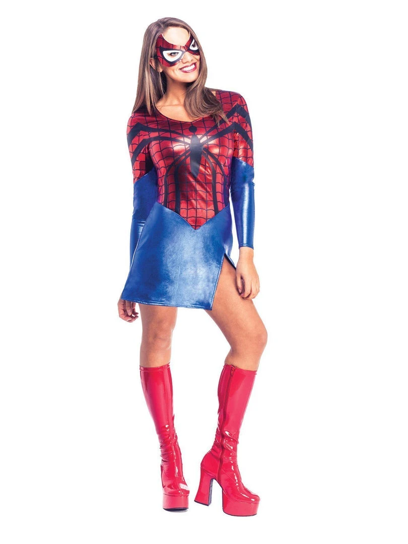Rubie's Spider-Girl Costume For Adults - Marvel Spider-Girl 3 Rubie's Spider-Girl Costume For Adults - Marvel Spider-Girl
