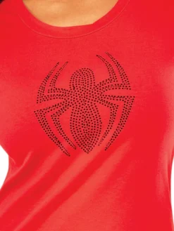 Rubie's Spider-Girl Rhinestone T-Shirt For Adults - Marvel Spider-Girl