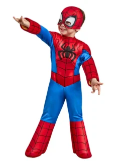 Rubie's Kids Spidey Deluxe Costume For Toddlers - Marvel Spidey & His Amazing Friends