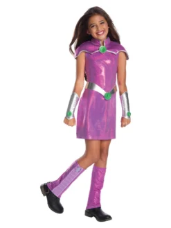Rubie's Starfire Deluxe Costume For Kids - Warner Bros Teen Titans