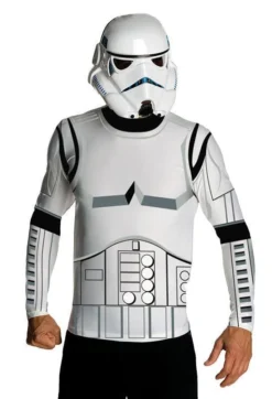 Rubie's Stormtrooper Top & Mask Set For Adults - Disney Star Wars