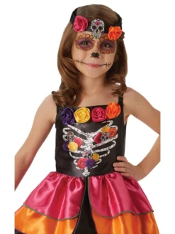 Rubie's Sugar Skull Day Of The Dead Costume For Kids