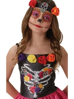 Rubie's Sugar Skull Day Of The Dead Costume For Tweens Kids 8 Rubie's Sugar Skull Day Of The Dead Costume For Tweens Kids