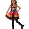 Rubie's Sugar Skull Day Of The Dead Costume For Tweens Kids