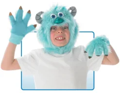 Rubie's Sully Headpiece And Gloves For Kids - Disney Pixar Monsters Inc