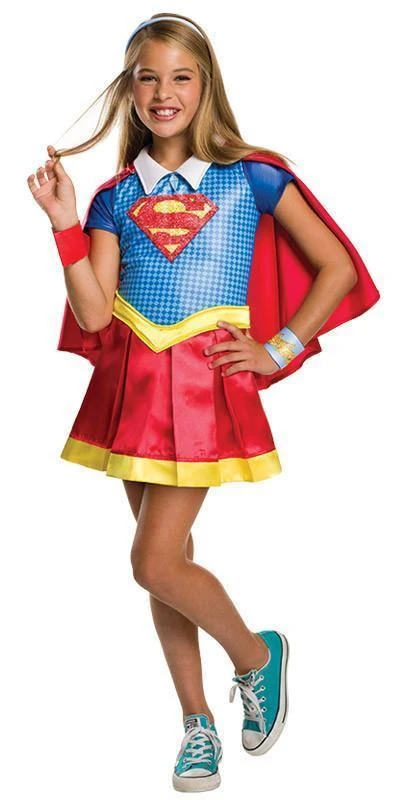 Rubie's Supergirl Deluxe Costume For Kids - Warner Bros DC Super Hero Girls 3 Rubie's Supergirl Deluxe Costume For Kids - Warner Bros DC Super Hero Girls