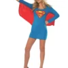 Rubie's Supergirl Dress With Wings Costume For Adults - Warner Bros DC Comics