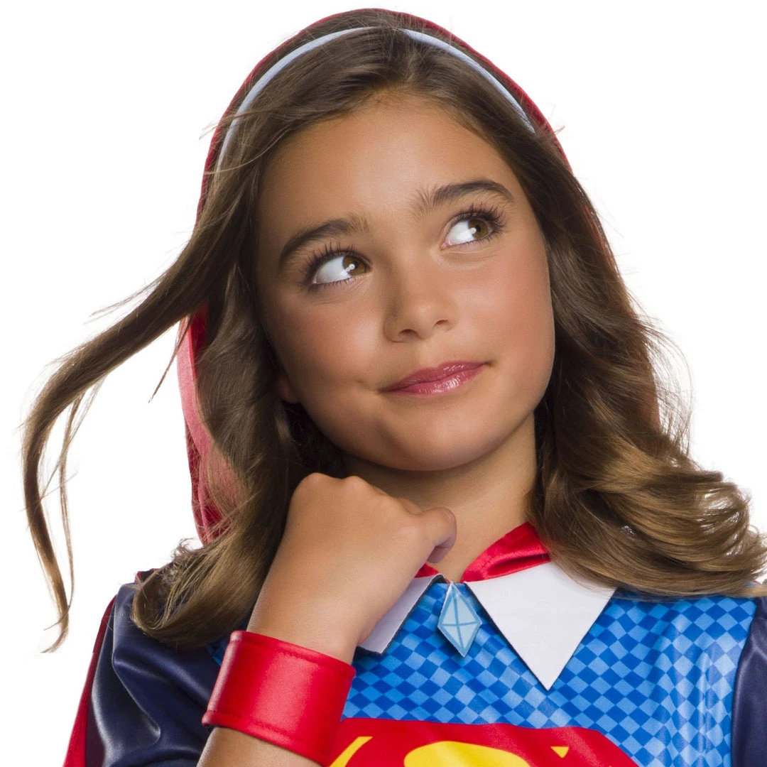 Rubie's Supergirl Hoodie Costume For Kids & Tweens - Warner Bros DC Super Hero Girls 4 Rubie's Supergirl Hoodie Costume For Kids & Tweens - Warner Bros DC Super Hero Girls