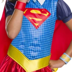 Rubie's Supergirl Hoodie Costume For Kids & Tweens - Warner Bros DC Super Hero Girls 8 Rubie's Supergirl Hoodie Costume For Kids & Tweens - Warner Bros DC Super Hero Girls