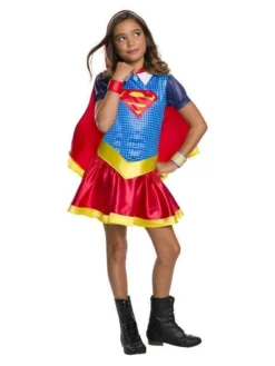 Rubie's Supergirl Hoodie Costume For Kids & Tweens - Warner Bros DC Super Hero Girls