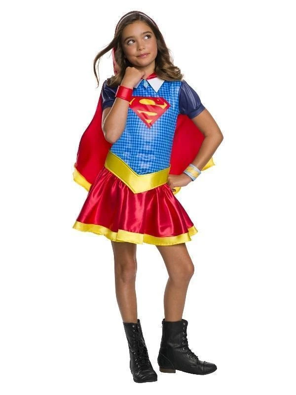 Rubie's Supergirl Hoodie Costume For Kids & Tweens - Warner Bros DC Super Hero Girls 3 Rubie's Supergirl Hoodie Costume For Kids & Tweens - Warner Bros DC Super Hero Girls