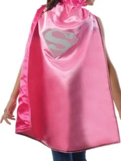 Rubie's Supergirl Pink Cape For Kids - Warner Bros DC Comics