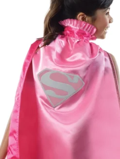 Rubie's Supergirl Pink Cape For Kids - Warner Bros DC Comics 7 Rubie's Supergirl Pink Cape For Kids - Warner Bros DC Comics