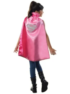 Rubie's Supergirl Pink Cape For Kids - Warner Bros DC Comics