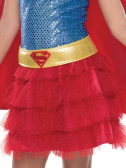 Rubie's Supergirl Premium Sequin Costume For Toddlers - Warner Bros DC Comics Kids