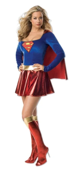 Rubie's Supergirl Secret Wishes Deluxe Costume For Adults - Warner Bros DC Comics