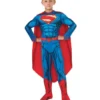 Rubie's Superman Deluxe Costume For Kids - Warner Bros DC Comics