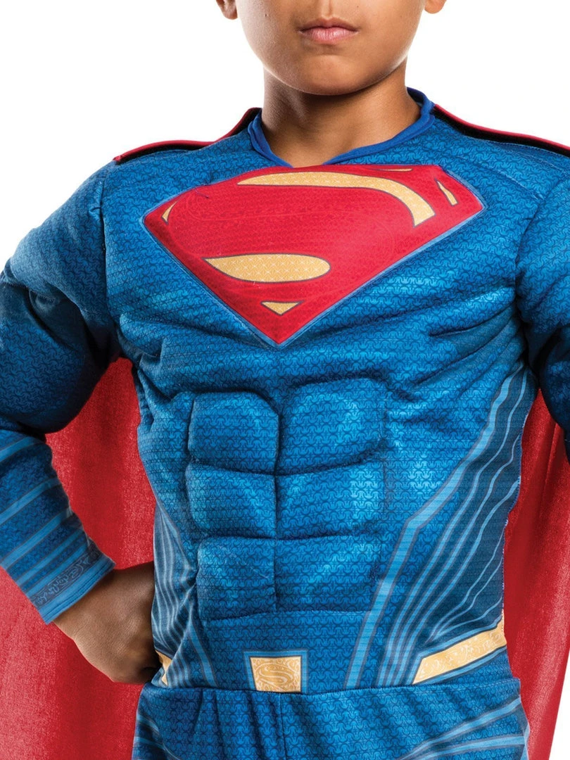 Rubie's Superman Deluxe Costume For Kids - Warner Bros Justice League 4 Rubie's Superman Deluxe Costume For Kids - Warner Bros Justice League