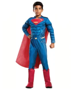 Rubie's Superman Deluxe Costume For Kids - Warner Bros Justice League