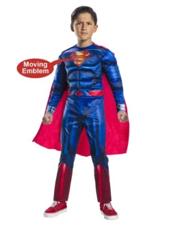 Rubie's Superman Deluxe Lenticular Costume For Kids - Warner Bros DC Comics