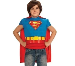 Rubie's Superman Deluxe Muscle Chest Top For Kids - Warner Bros Man Of Steel