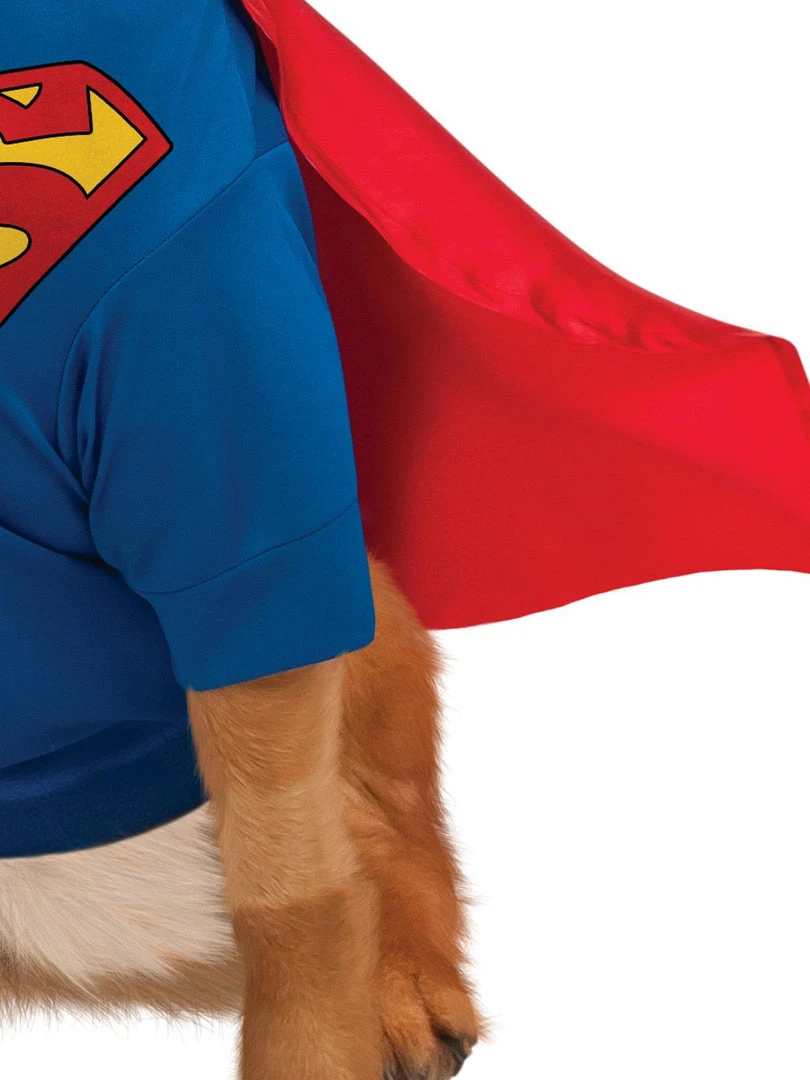 Rubie's Superman Deluxe Pet Costume - Warner Bros DC Comics Pets 5 Rubie's Superman Deluxe Pet Costume - Warner Bros DC Comics Pets