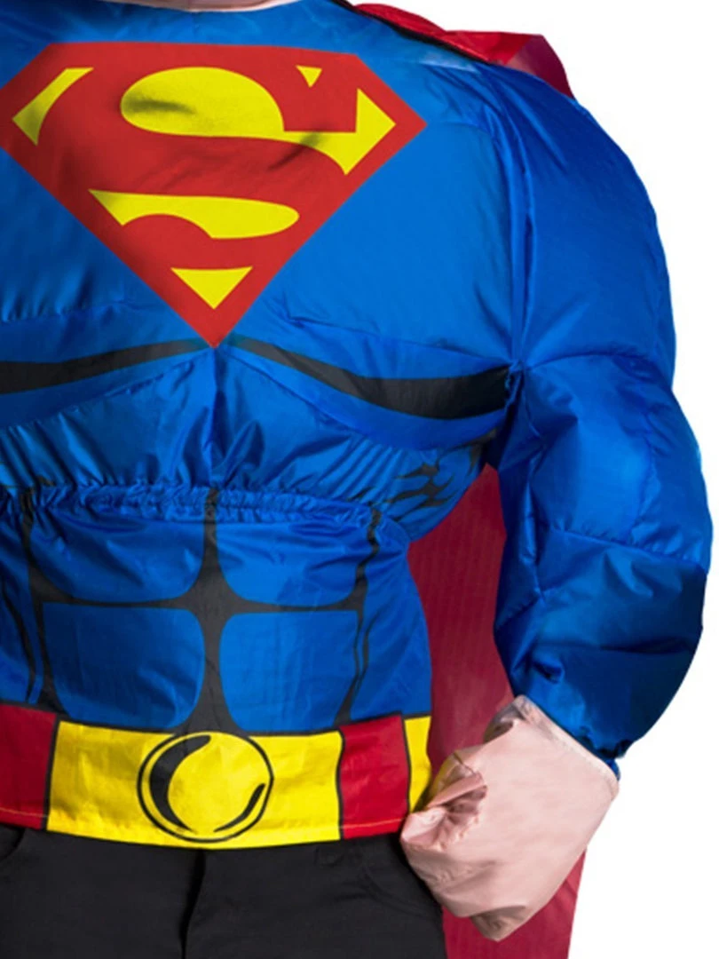 Rubie's Superman Inflatable Costume Top For Adults - Warner Bros DC Comics 5 Rubie's Superman Inflatable Costume Top For Adults - Warner Bros DC Comics
