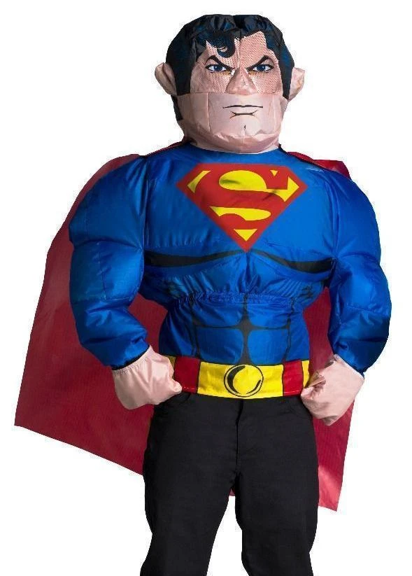 Rubie's Superman Inflatable Costume For Kids - Warner Bros DC Comics 3 Rubie's Superman Inflatable Costume For Kids - Warner Bros DC Comics