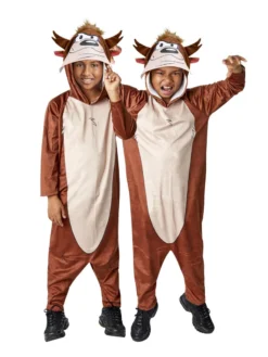 Rubie's Taz Unisex Jumpsuit For Kids - Warner Bros Looney Tunes