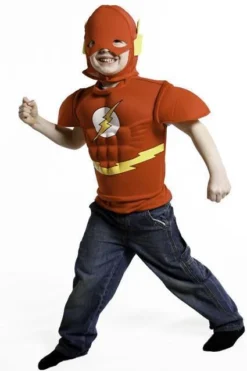 Rubie's The Flash Dress Up Set For Kids - Warner Bros DC Comics