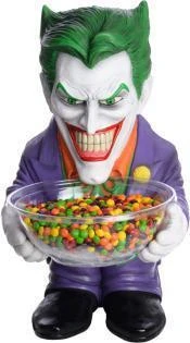 Rubie's The Joker Candy Bowl Holder - Warner Bros DC Comics Halloween Decor