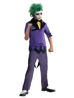 Rubie's The Joker Deluxe Costume For Kids - Warner Bros DC Comics